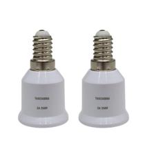 Soquete Adaptador Taschibra De Lâmpada E14 Para E27 Kit 2 Peças Soquete Adaptador Taschibra De Lâmpada E14 Para E27 Kit 2 Peças