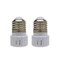 Soquete Adaptador Taschibra De Lâmpada E27 Para Gu10 Kit 2 Peças
