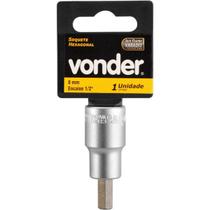 Soquete Allen Encaixe 1/2'' 8 mm CRV Vonder Soquete Allen Encaixe 1/2'' 8 mm CRV Vonder
