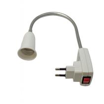 Soquete BF Lampada c/ Tomada Extensao 60cm Soquete BF Lampada c/ Tomada Extensao 60cm