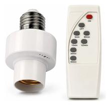 Soquete Bocal E27 Lâmpada Controle Remoto Timer Bivolt Soquete Bocal E27 Lâmpada Controle Remoto Timer Bivolt