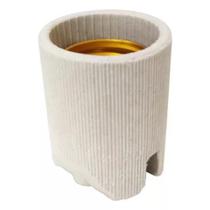 Soquete (Bocal) Receptáculo de Porcelana E-27 sem alça - Melfi