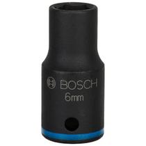 Soquete Bosch Impact Control M3,5 6mm 25X13mm Encaixe 1/4''