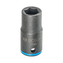Soquete Bosch Impact Control M4 (7mm) 25X13mm Encaixe 1/4''