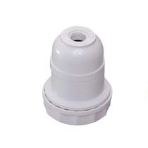Soquete branco para abajur / ventilador e27 radial