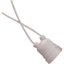 Soquete C/Rabicho Foxlux Branco 43.01Tb - Kit C/50 Unidades Soquete C/Rabicho Foxlux Branco 43.01Tb - Kit C/50 Unidades