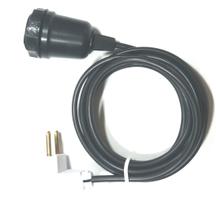 Soquete C/ Rabicho Preto 5 Metros E Plug Para Iluminação Soquete C/ Rabicho Preto 5 Metros E Plug Para Iluminação