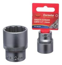 Soquete Cachimbo Pito 1/2x24mm Estriado Corneta Pro