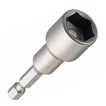 Soquete Canhão Magnetico 6mm 1/4"x6mmx65mm Vip