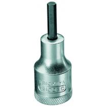 Soquete com ponta allen 6 mm encaixe 1/2" - IN 19 - Gedore