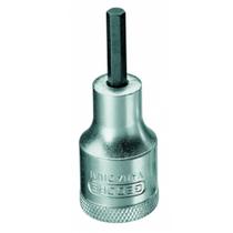 Soquete com ponta allen 7 mm encaixe 1/2" - IN19