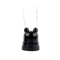 Soquete Com Rabicho Nylon Preto Foxlux - Rede Elétrica 250v 4a