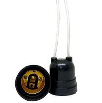Soquete com Rabicho R-MT2085A Preto 50 Peças EHC/DECORLU Soquete com Rabicho R-MT2085A Preto 50 Peças EHC/DECORLU