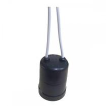 Soquete Com Rabicho Wr Preto 5038 - Kit C/20