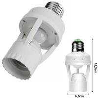 Soquete com Sensor de Movimento e Fotocélula Bivolt
