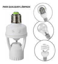 Soquete com Sensor De Presença para Lâmpada Led Movimento360º