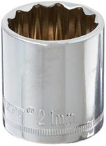 Soquete Crescent 3/8" Drive 12 pontos métrico de 21 mm