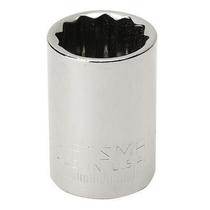 Soquete curto 1/2, 12 pontas, Encaixe 1/4 - 43607 - Craftsman