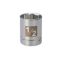 Soquete Curto 1/2, 6 Pontas, Encaixe 1/4 - 34598 - Craftsman
