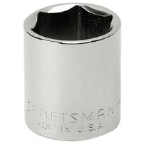 Soquete Curto 11mm, 6 pontas, Encaixe 3/8 - 43543 - Craftsman
