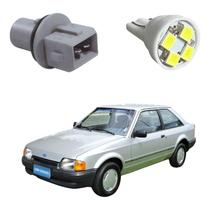 Soquete Da Lanterna E Lampada T10 Pingão Led Ford Escort Soquete Da Lanterna E Lampada T10 Pingão Led Ford Escort