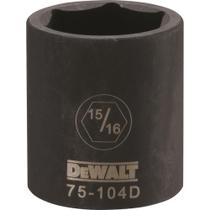 Soquete de impacto DEWALT DWMT75104OSP 15/16 SAE 1/2 Drive de 6 pontos