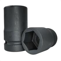 Soquete De Impacto Longo Sextavado Encaixe 1/2 27mm