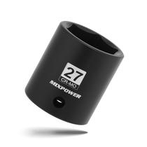 Soquete de Impacto MIXPOWER 27 mm Encaixe 1/2" CR-MO 6 Pontos Soquete de Impacto MIXPOWER 27 mm Encaixe 1/2" CR-MO 6 Pontos