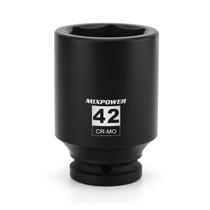 Soquete de impacto MIXPOWER 3/4" encaixe 42 mm CR-MO Soquete de impacto MIXPOWER 3/4" encaixe 42 mm CR-MO