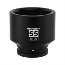 Soquete de Impacto MIXPOWER 3/4" Encaixe 55mm CR-MO 6 Pontos Soquete de Impacto MIXPOWER 3/4" Encaixe 55mm CR-MO 6 Pontos