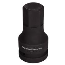Soquete de Impacto Ponta Hexagonal em Aço Cromo Molibdênio 32 mm - Encaixe 1'' Tramontina PRO Soquete de Impacto Ponta Hexagonal em Aço Cromo Molibdênio 32 mm - Encaixe 1'' Tramontina PRO