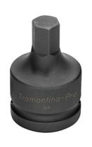 Soquete de impacto ponta hexagopnal em aço cromo molibdênio 11 mm - Encaixe 3/4'' Soquete de impacto ponta hexagopnal em aço cromo molibdênio 11 mm - Encaixe 3/4''