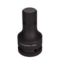 Soquete de Impacto Ponta Hexagopnal em Aço Cromo Molibdênio 27 mm - Encaixe 1'' Tramontina PRO Soquete de Impacto Ponta Hexagopnal em Aço Cromo Molibdênio 27 mm - Encaixe 1'' Tramontina PRO