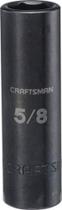 Soquete de impacto profundo Craftsman Drive de 1/2 polegada SAE de 5/8 polegadas
