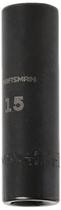 Soquete de impacto profundo Craftsman, unidade de 15 mm e 1/2 polegadas
