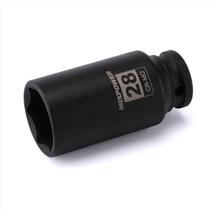 Soquete de impacto profundo MIXPOWER 28 mm encaixe 1/2" CR-MO Soquete de impacto profundo MIXPOWER 28 mm encaixe 1/2" CR-MO