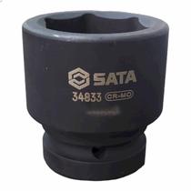 Soquete de Impacto Sextavado Curto 1" Polegada 36mm SATA