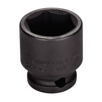 Soquete de Impacto Sextavado em Aço Cromo Molibdênio 21 mm - Encaixe 3/8'' Tramontina PRO Soquete de Impacto Sextavado em Aço Cromo Molibdênio 21 mm - Encaixe 3/8'' Tramontina PRO