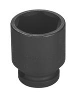 Soquete de impacto sextavado em aço cromo molibdênio 29 mm - Encaixe 1/2'' Soquete de impacto sextavado em aço cromo molibdênio 29 mm - Encaixe 1/2''