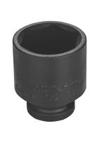 Soquete de impacto sextavado em aço cromo molibdênio 35 mm - Encaixe 1/2''