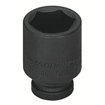 Soquete de Impacto Sextavado em Aço Cromo Molibdênio 5/8'' - Encaixe 3/8'' Tramontina PRO