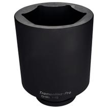Soquete de Impacto Sextavado Longo em Aço Cromo Molibdênio 105 mm - Encaixe 1.1/2'' Tramontina PRO