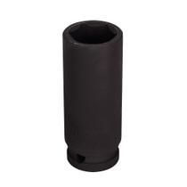 Soquete De Impacto Sextavado Longo Em Aço Cromo Molibdênio 13/16'' - Encaixe 1/2'' Tramontina Pro Tramontina Soquete De Impacto Sextavado Longo Em Aço Cromo Molibdênio 13/16'' - Encaixe 1/2'' Tramontina Pro Tramontina