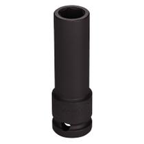 Soquete de Impacto Sextavado Longo em Aço Cromo Molibdênio 14 mm - Encaixe 1/2'' Tramontina PRO