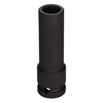 Soquete de Impacto Sextavado Longo em Aço Cromo Molibdênio 20 mm - Encaixe 1/2'' Tramontina PRO