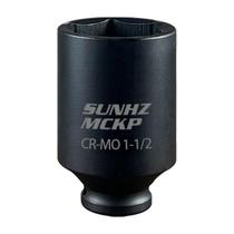 Soquete de impacto SUNHZMCKP de aço CR-MO de 1-1/2 polegadas e 6 pontos