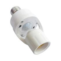 Soquete De Lâmpada E27 Com Sensor De Movimento Inteligente, Liga E Desliga Automaticamente, Para