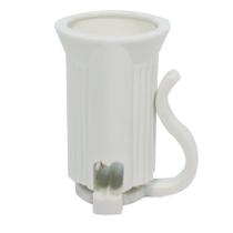 Soquete de lâmpada Encoidoz E12 C7 White 100PCS