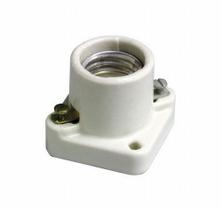Soquete de lâmpada Leviton 19062 de porcelana de base média