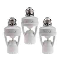 Soquete de lâmpada LPHUMEX Motion Sensor E26/E27 3 unidades Soquete de lâmpada LPHUMEX Motion Sensor E26/E27 3 unidades